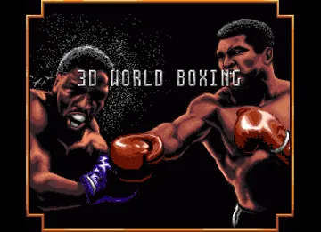 3D World Boxing screen shot title